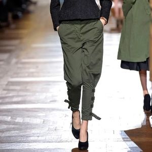 Dries Van Noten FW 2010 Runway Buckle Army Pants